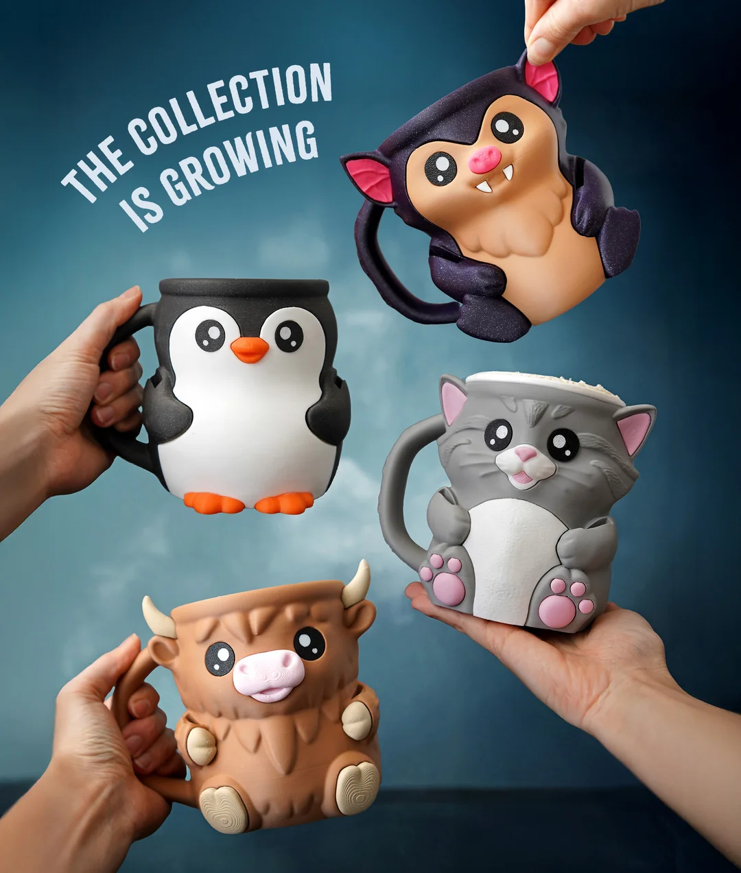 Pebbles, The Penguin Ice Cream Holder