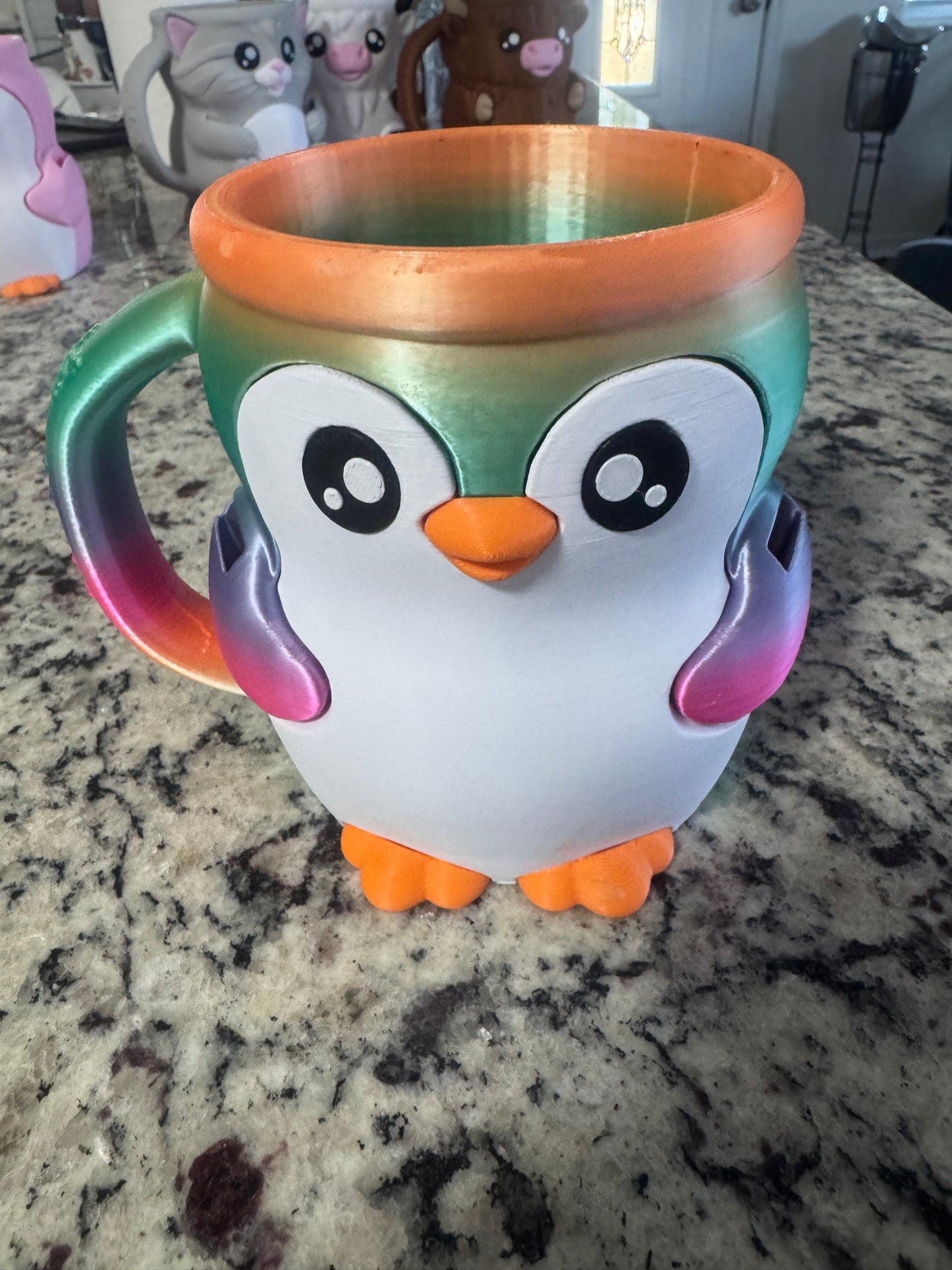 Pebbles, The Penguin Ice Cream Holder