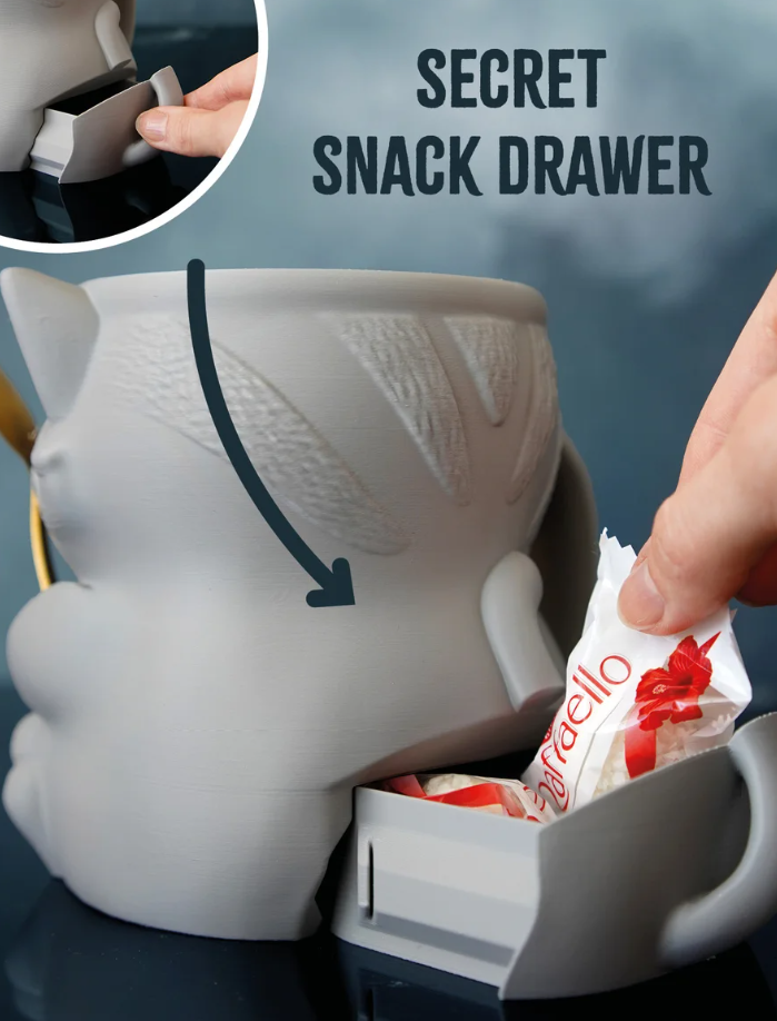 Cuddles, the Cat Ice Pint Holder