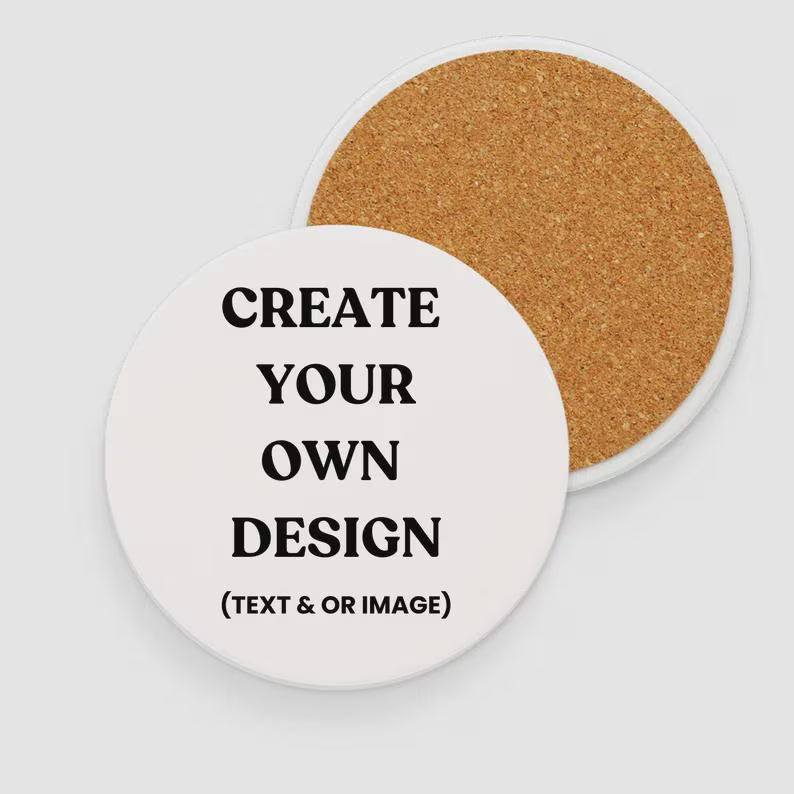 Custom UV Printed Coasters - Set of 4