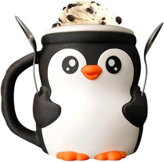 Pebbles, The Penguin Ice Cream Holder